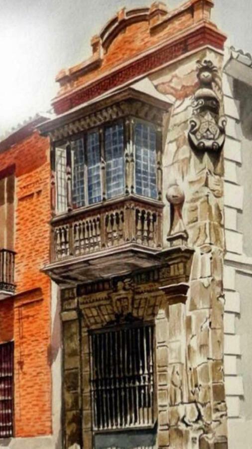 Casa Palacio El Conde De La Canada Ciudad Real Esterno foto